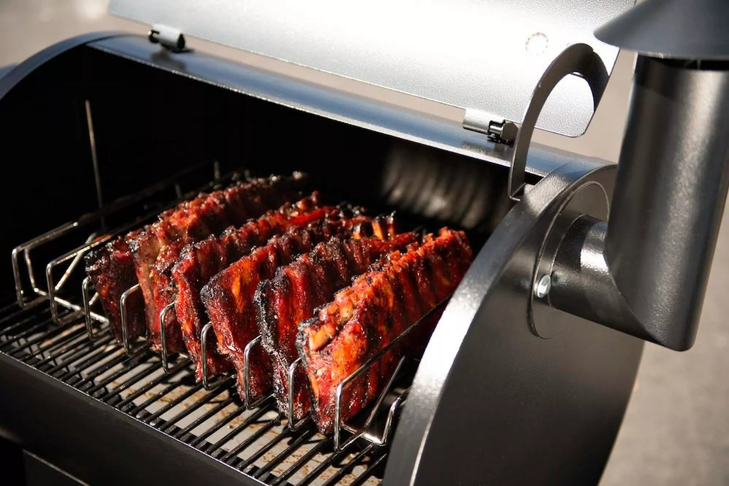 Traeger accessories - Rib rack - Space saver