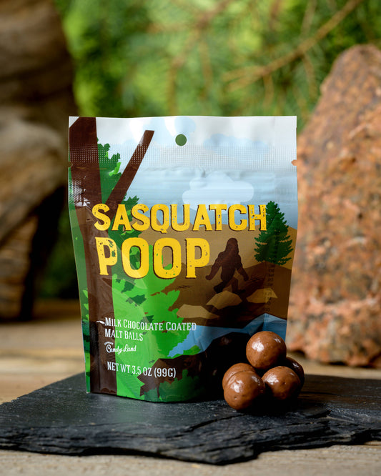 Sasquatch Poop - milk chocolate malt balls - Great nephew gift